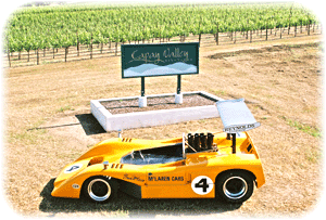 1969 McLaren 8B high wing car